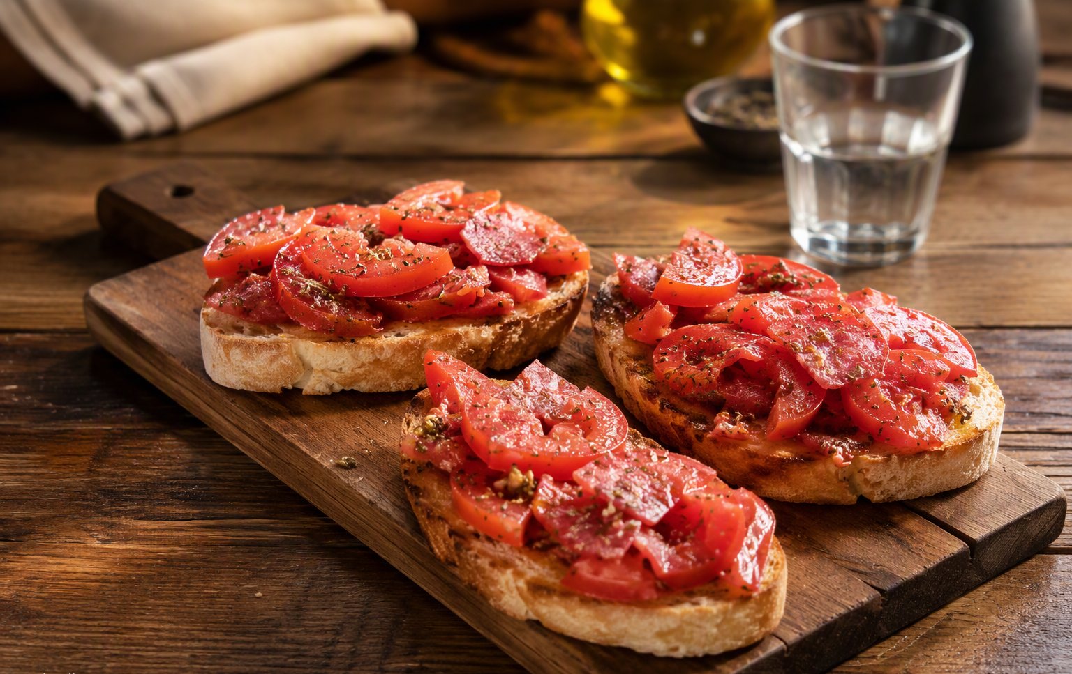 Le nostre bruschette al pomodoro
